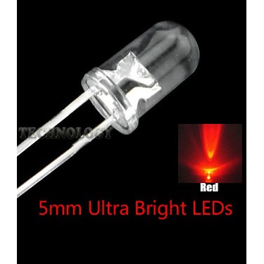 LED 5mm Ultra Bright Red
