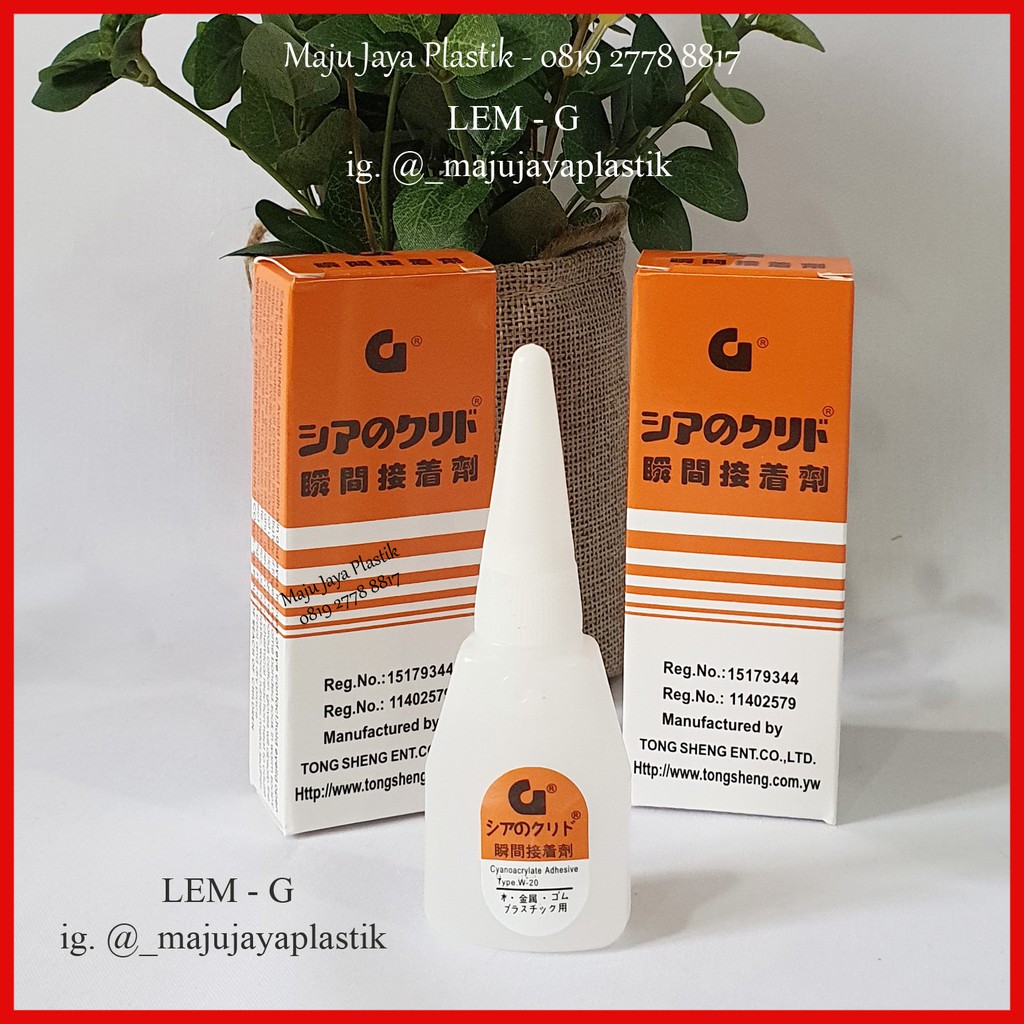 

LEM G asli serbaguna lem kayu keramik