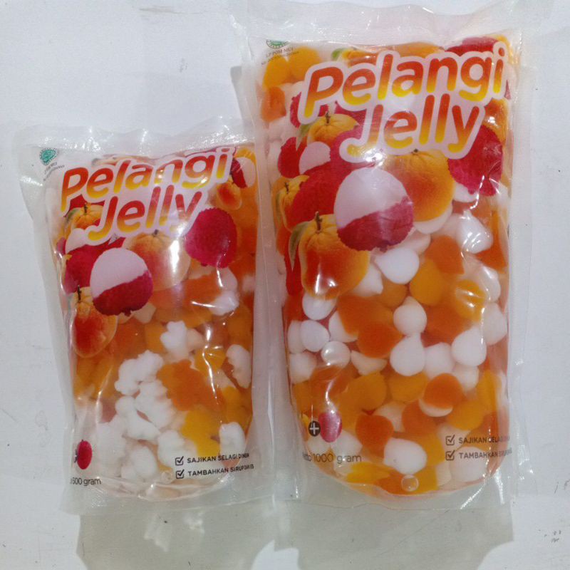 

PELANGI jelly es campur buah 500gr & 1kg