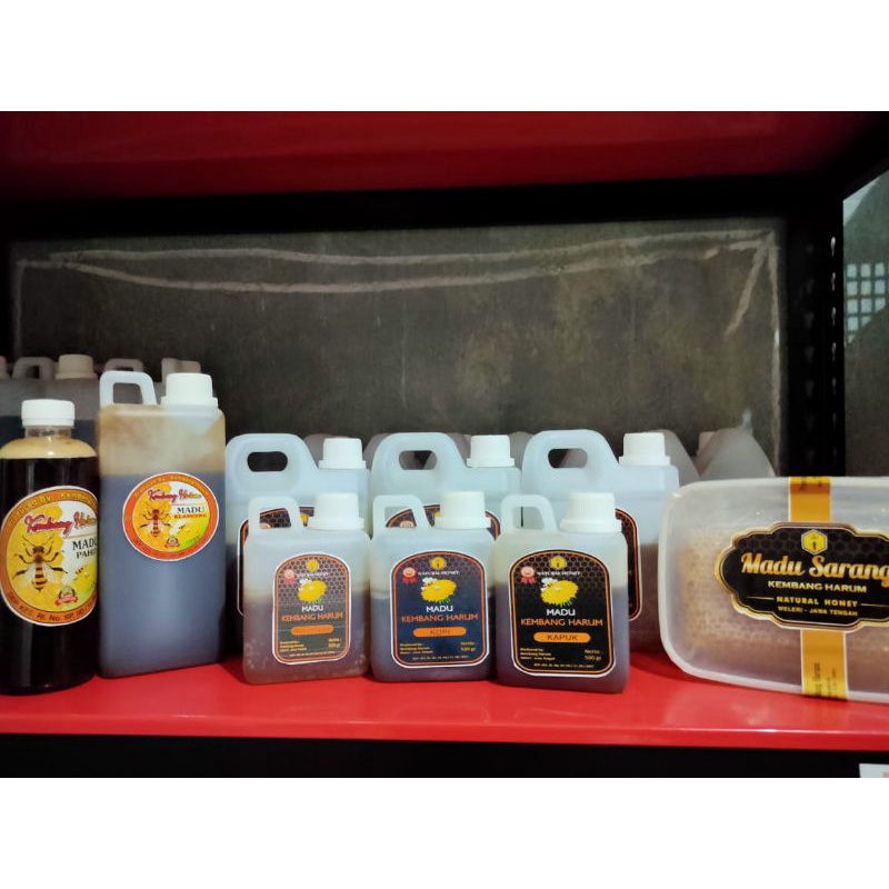 

madu Multiflora kemasan 1 kilo