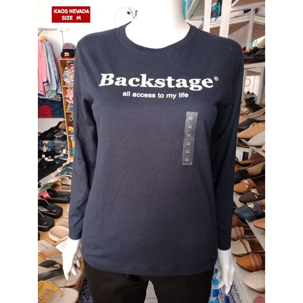 KAOS LENGAN PANJANG WANITA NEVADA BRANDED MATAHARI HHH615