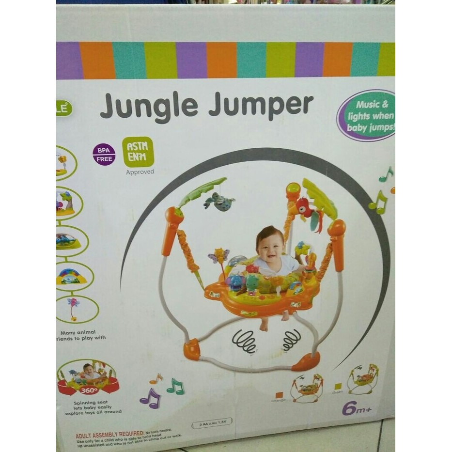 Makassar - Bouncer BabyElle Jungle Jumper Jumperoo Jumpero