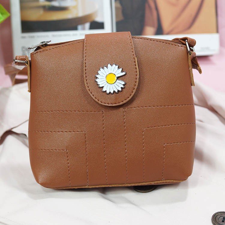 Tas Selempang Wanita Korea Fashion Daisy Slim Bordir Slingbag Wanita Murah Berkualitas Tas wanita ootd kekinian