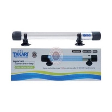 LAMPU UV TAKARI 13 WATT ULTRAVIOLET BASMI ALGA AQUARIUM AQUASCAPE