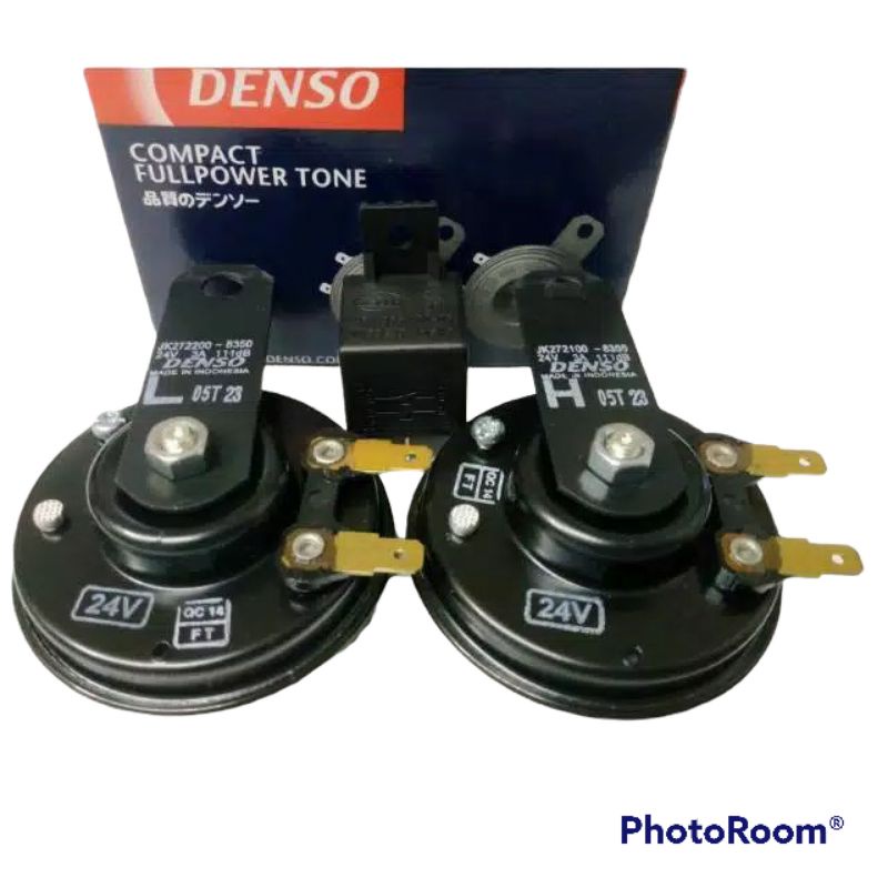 Klakson Denso Disc WaterProof 12 V Bisa Buat Motor &amp; Mobil 100% Original