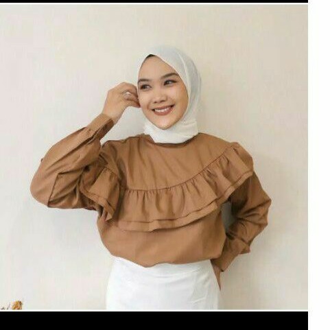 Grosir Baju Atasan Wanita Blouse Murah Narina Casual Formal