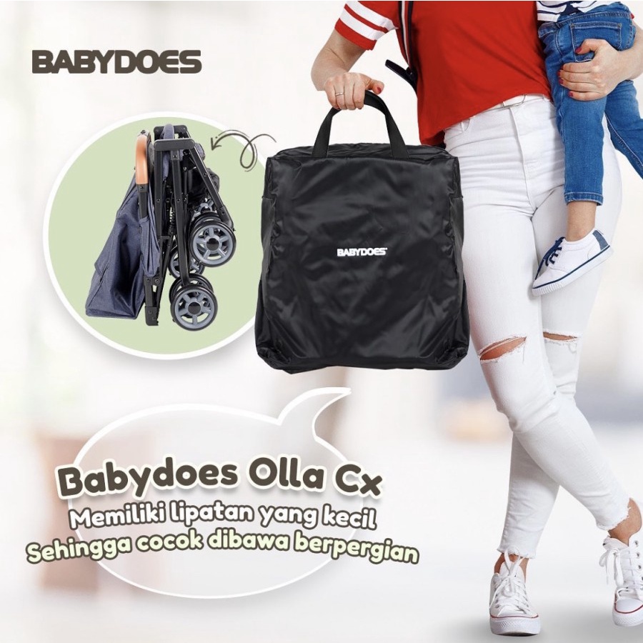 Stroller Cabin Babydoes Olla CX / Kereta Bayi / Cabin size