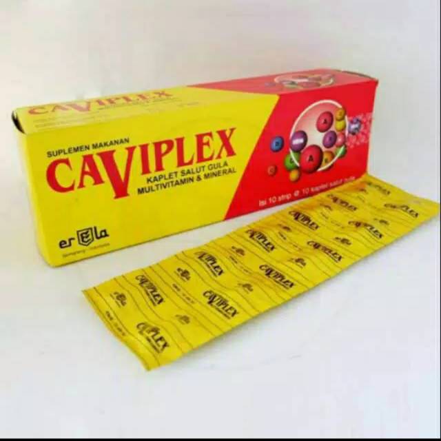 Caviplex 1 Box 100 Tablet Exp 2027..