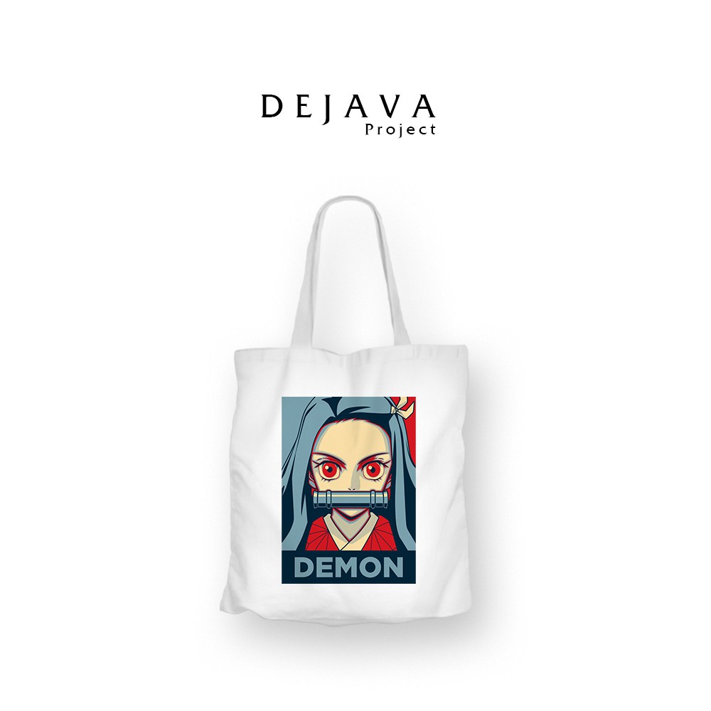 TERBARU TOTEBAG KANVAS ORIGINAL DEJAVA TOTEBAG KANVAS TERBAIK ANIME DEMON SLAYER