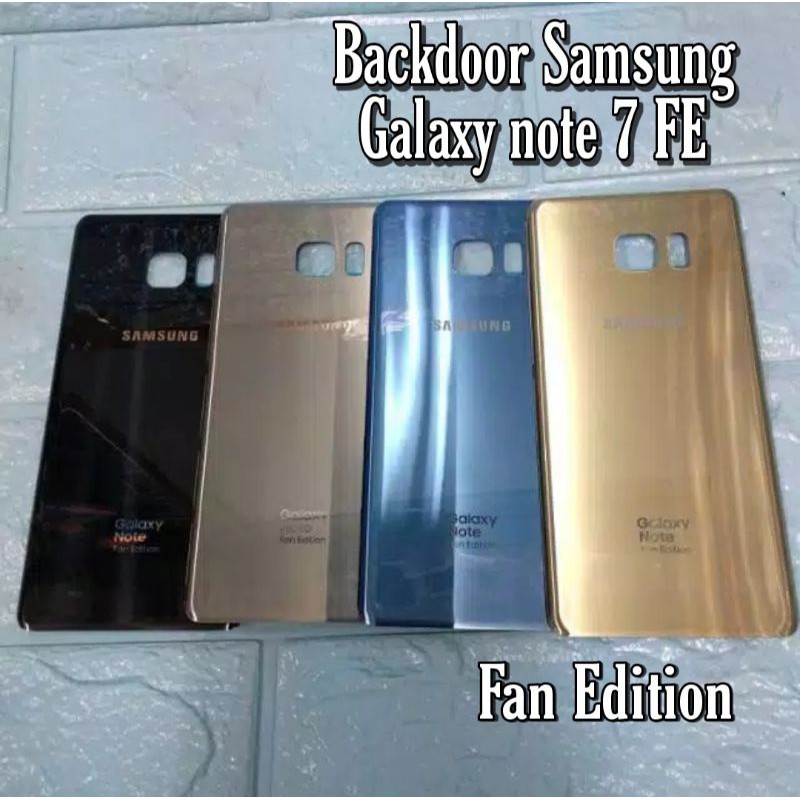 Backdoor Samsung Galaxy Note 7 FE FAN EDITION original back casing