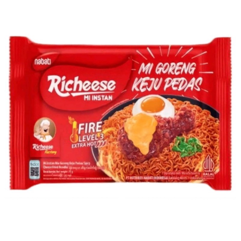 

MI RICHEESE goreng Level 3