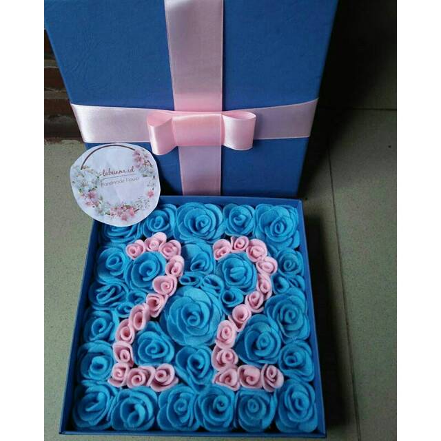 Bunga box flanel uk 20x20x4