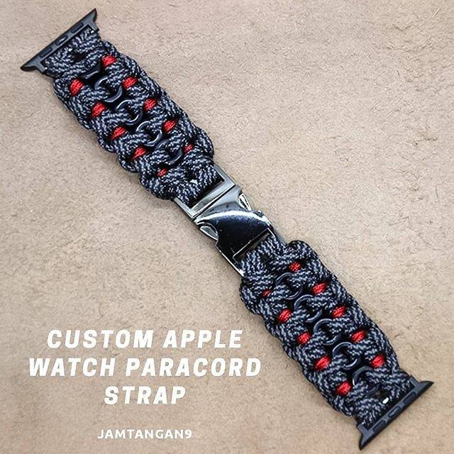 Tali Jam Apple Watch Paracord Strap 42 & 38 Include Connector & Stainless Buckle