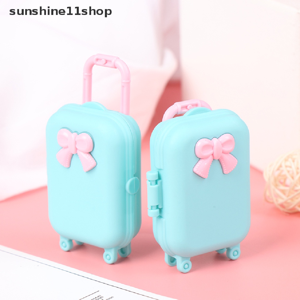 Sho 5Pcs Miniatur Tas Koper Untuk Dekorasi Rumah Boneka