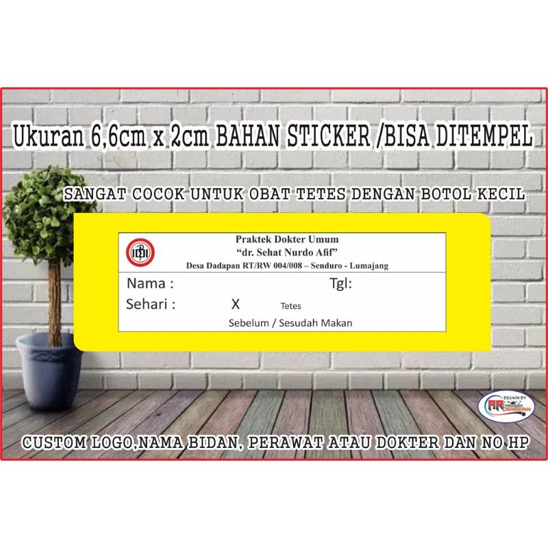 

e tiket sticker kecil harga per 100 pcs