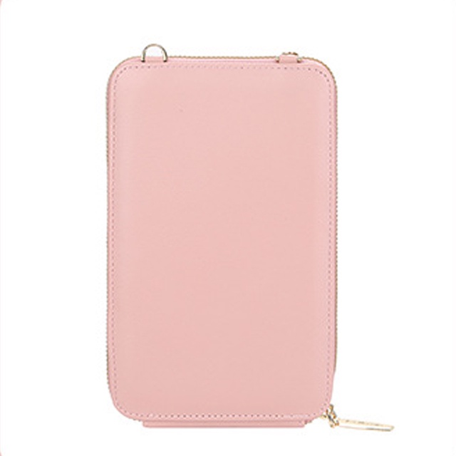 Dompet Pocket HPO Layar Mika Bisa Di Sentuh Kulit Sintetis Bisa Charging dan Headshet Multifungsi Kekinian Model Import Korea