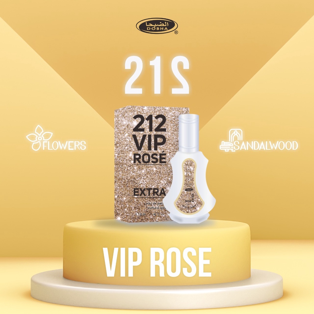 Dobha Parfum 212 Vip Rose - Parfum Wanita