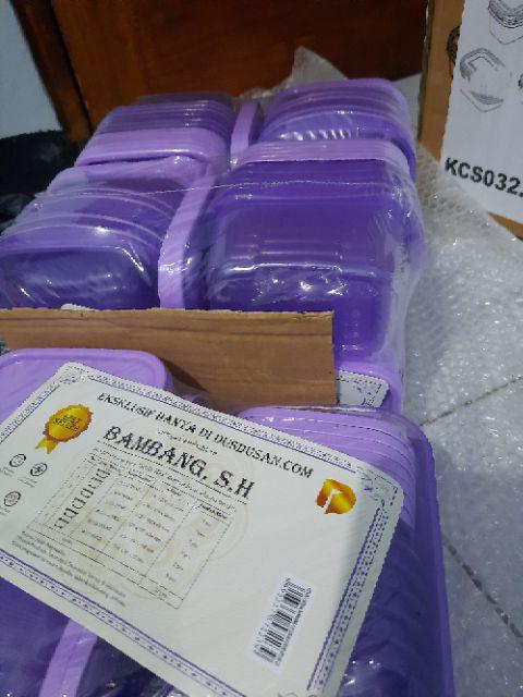 3 Set 66 Pc! Wadah Penyimpanan Bambang Set 22 Pcs