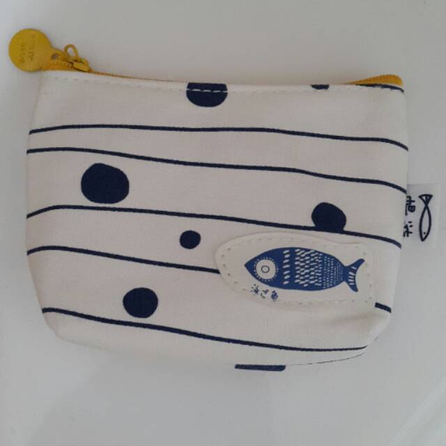 Dompet koin dengan kain jepang