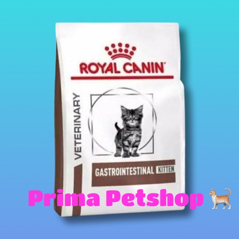 Royal Canin Gastro Intestinal Kitten 400gr makanan kering untuk saluran pencernaan