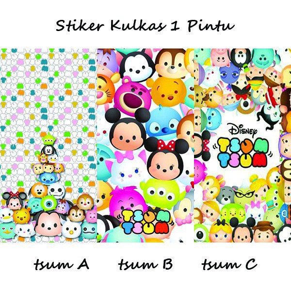 

variasi stiker tsum tsum