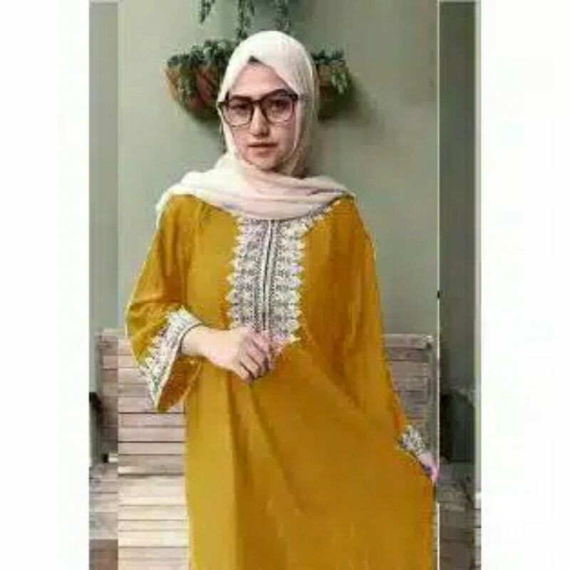 DASTER ARAB ZEEMA | RAYON SUPER GRADE A | RESLETING DEPAN BUSUI | RENDA MILO-KUNYIT