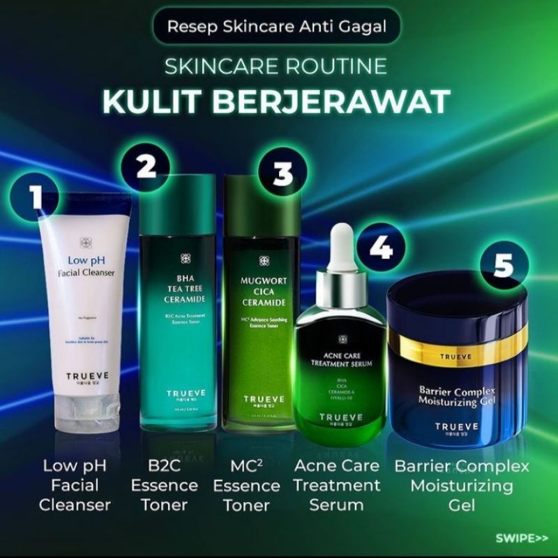 (Clearence Sale) Trueve Luminous Dark Spot Brightening Serum, Acne serum, BHA Aha Serum, Niacinemide 10% serum ,Toner, Moisturizer
