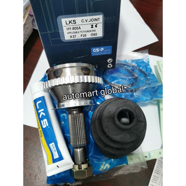 cv joint luar hyundai trajet santa fe