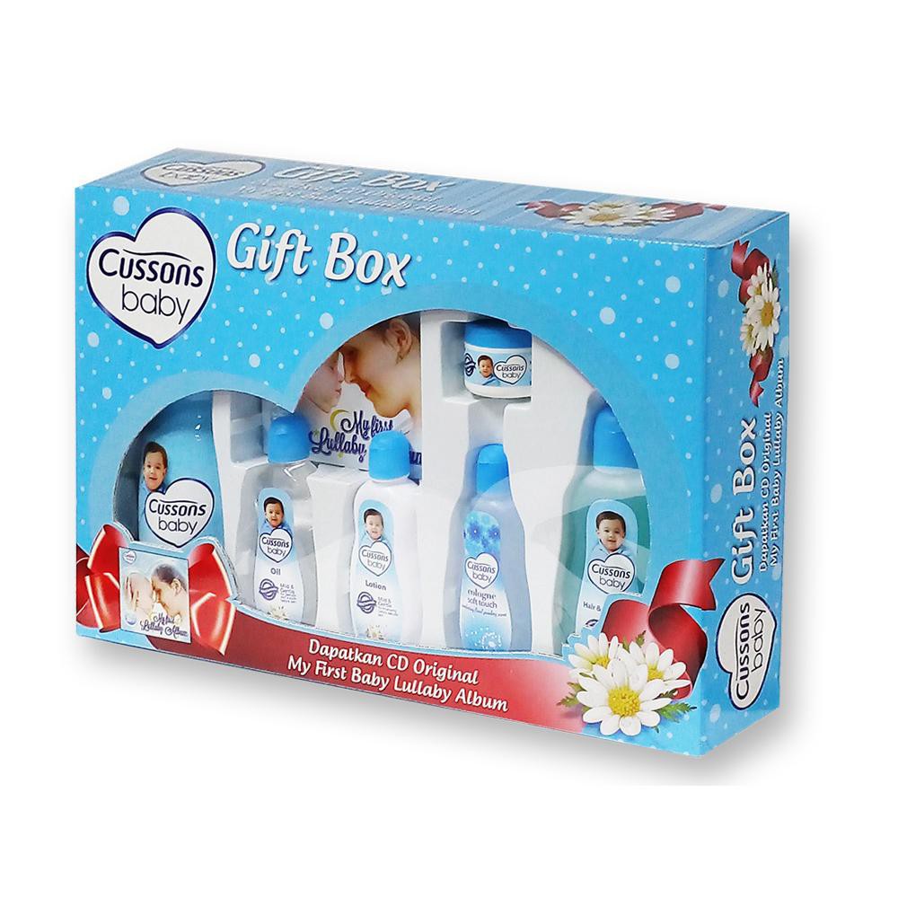 Cussons Baby Gift Box / Perlengkapan Mandi Bayi / Kado Bayi - gedabug