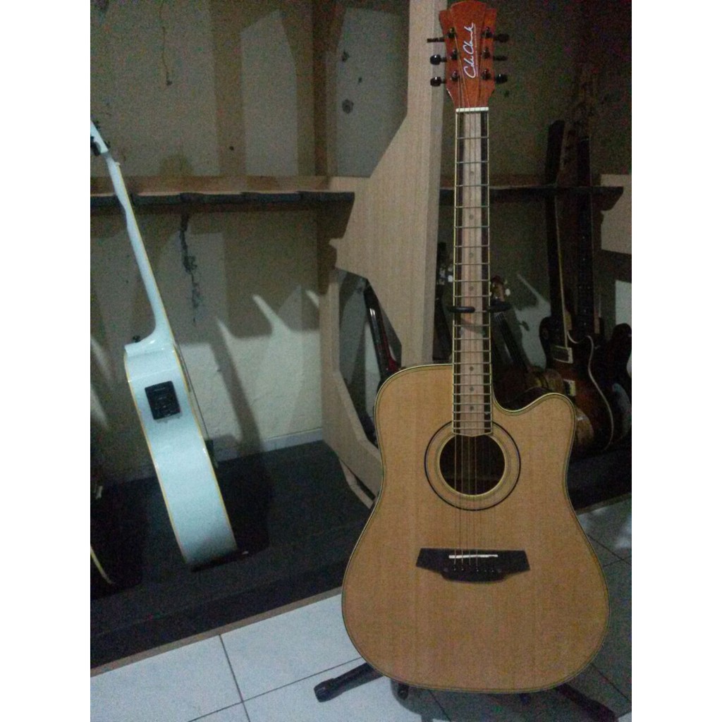 gitar akustik neck maple COLE CLARK