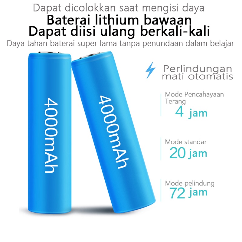 (LP003)[GROSIR/COD]Bintang Masa Depan Lampu X8 Meja Belajar Baca Kerja Dapur Komputer Tidur LED Portable Charge