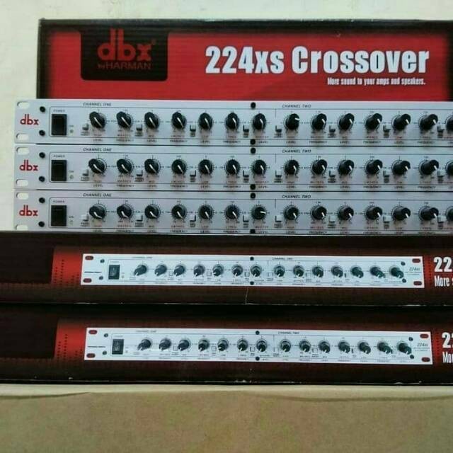 Crossover DBX 224xs 4 way Subwoofer crosover dbx224xs New