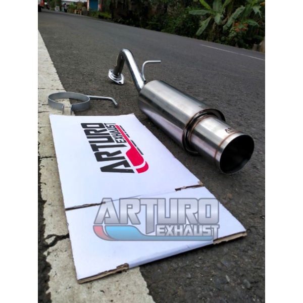 knalpot mobil Yaris PNP, Venus Titan