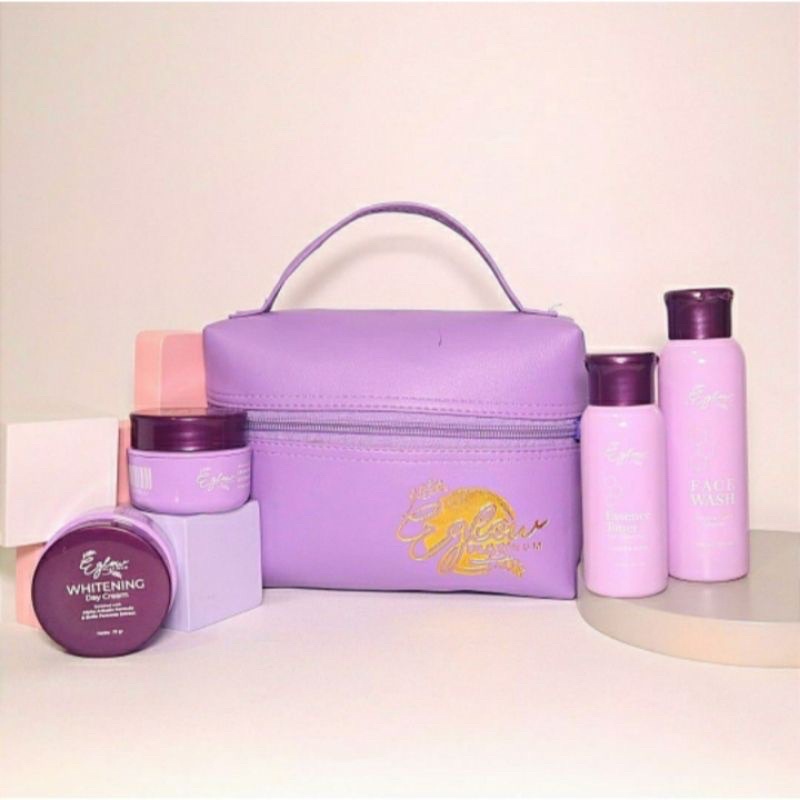 E-GLOW PAKET SKINCARE WHITENING, ACNE, ULTIMATE