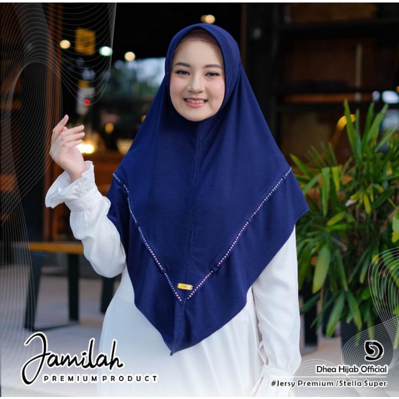 Jamila Dhea Hijab Premium Bahan Stella