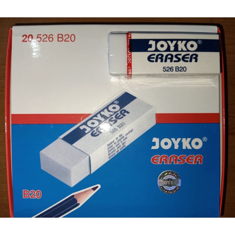 

Penghapus Joyko Putih Besar 526 B20 (1 pcs)