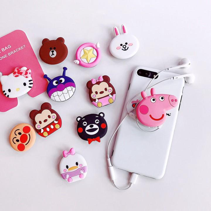 MONSOON - D6007 Aksesoris HP / Pop Socket HP 3D Karakter Cartoon / Pop Socket Berkarakter / Pop Socket Import / Pop Socket Bervariasi / Pop Socket Lucu / Pop Socket Karakter