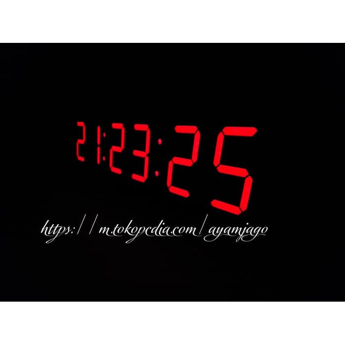 Jam Led Digital Clock Stopwatch Countdown Countup Timer Temperature Penghitung Waktu Maju Mundur