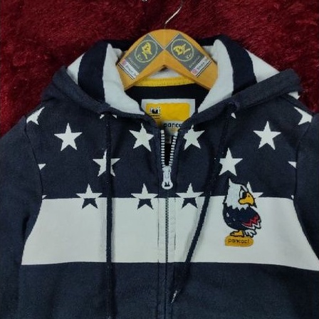 ZIP HOODIE PANCOAT EAGLE SECOND BRANDED ORIGINAL TERMURAH
