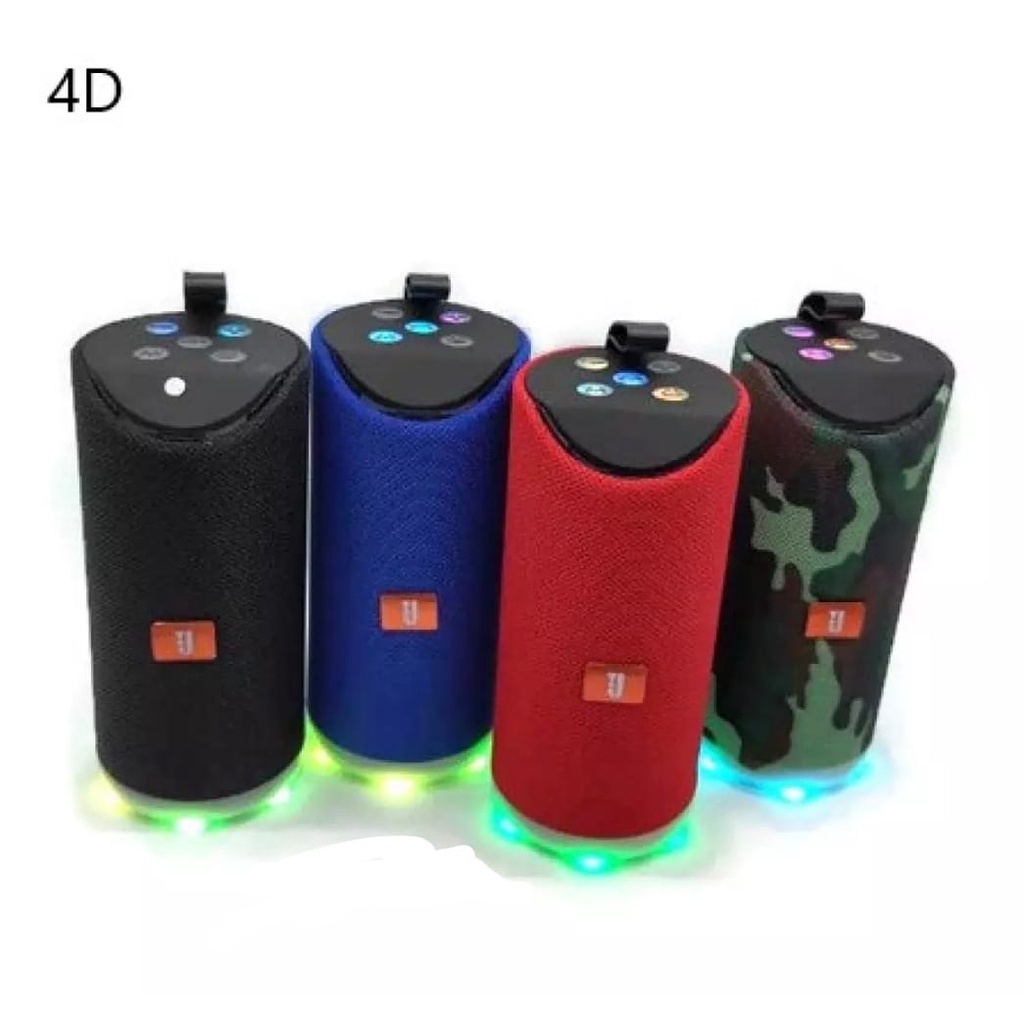 Speaker Bluetooth 4D Portable Wireless Speaker LED 4 D