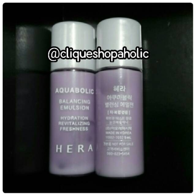 Jual Hera Aquabolic Balancing Emulsion 5ml Shopee Indonesia
