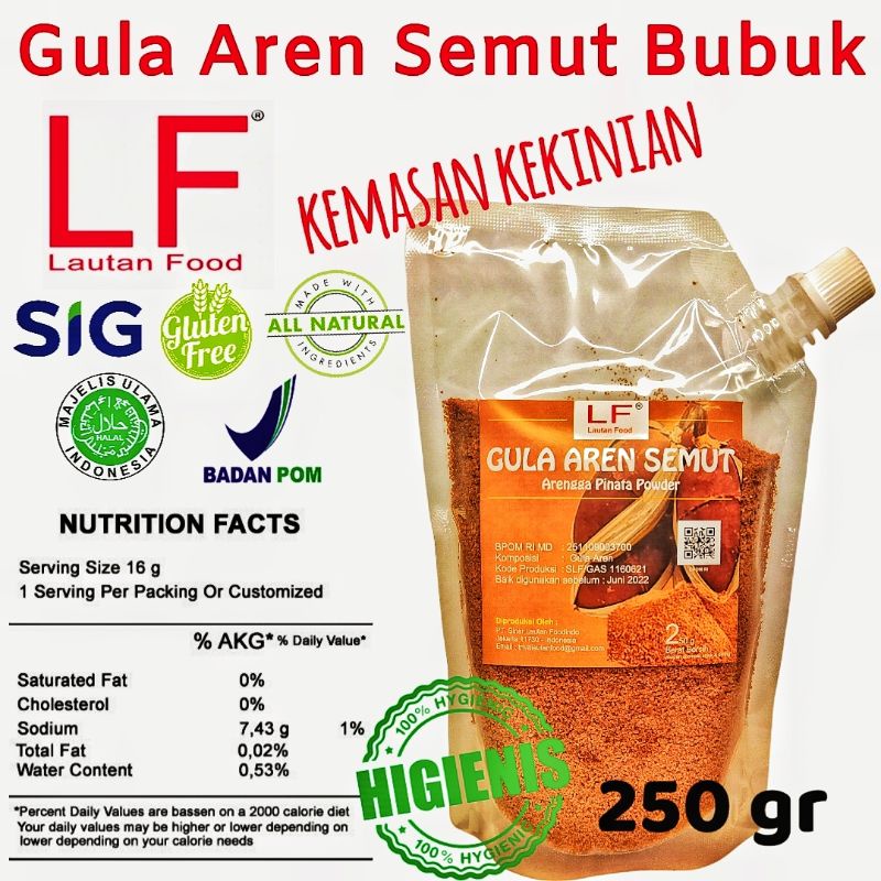 

Gula_Aren_Semut/Brown_Sugar_250gr_Kemasan_Higienis