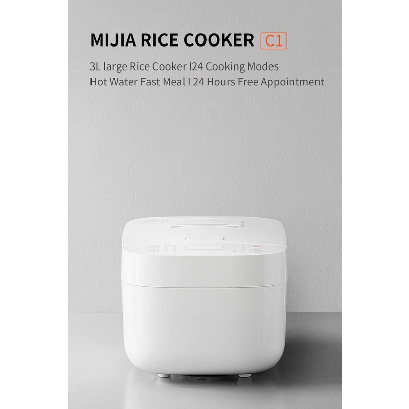 MIJIA Rice Cooker C1 3L - Electric Rice Cooker 650W - MDFBD02ACM - Penanak Nasi Serba Guna