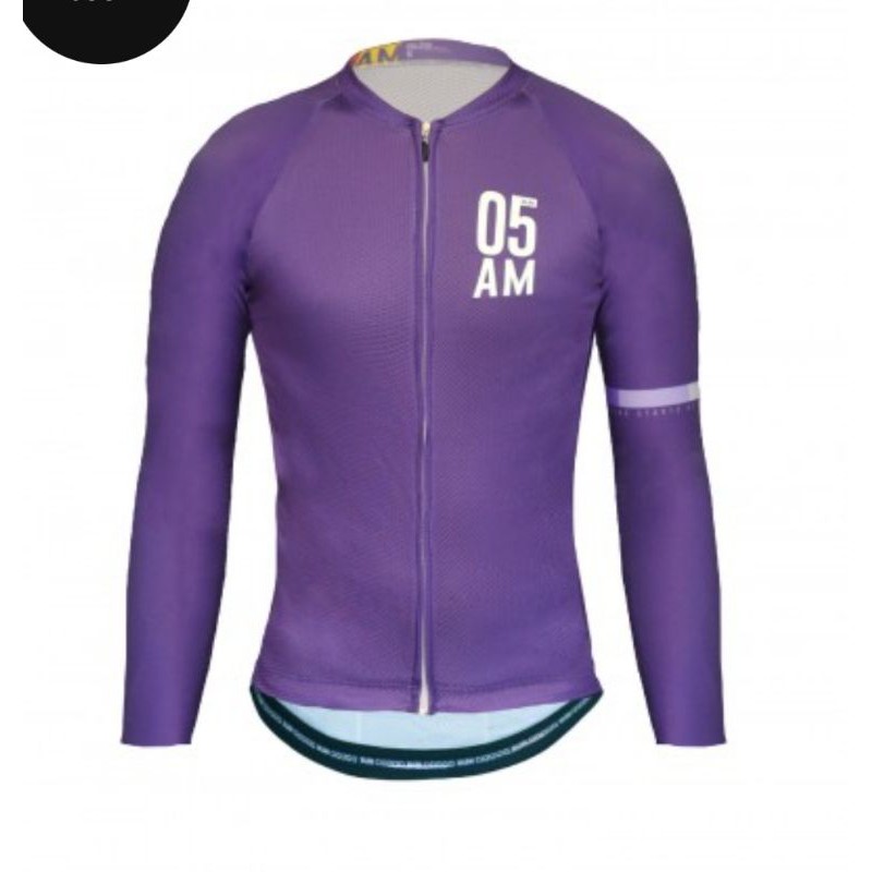 [COD] JERSEY SEPEDA SUB JERSEY 05AM PURPLE LENGAN PANJANG ORIGINAL S