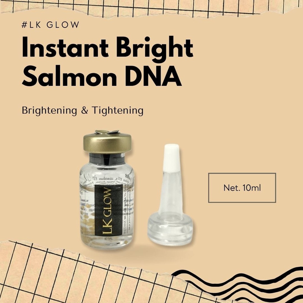 SERUM SKIN BOOSTER SALMON DNA LK GLOW BEAUTY SKIN CARE