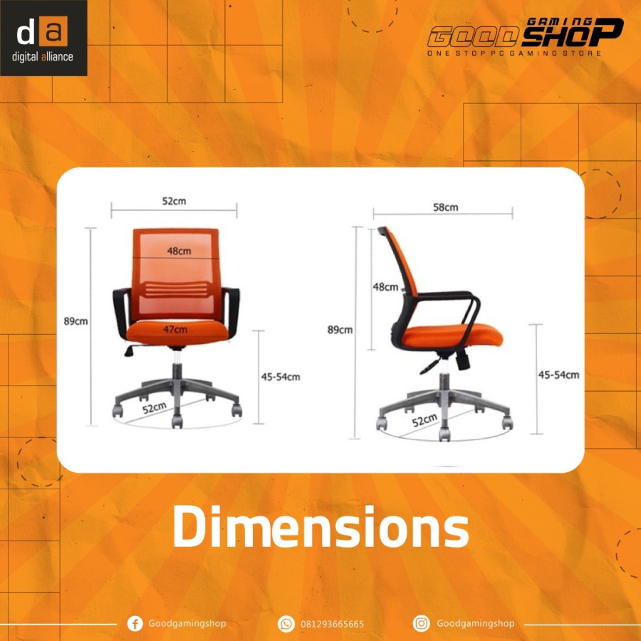 Digital Alliance DAFFICE DIOS C3 / C-3 - Gaming Office