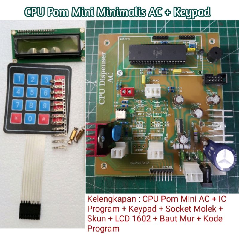 CPU Pom Mini Minimalis Modul Pertamini Digital
