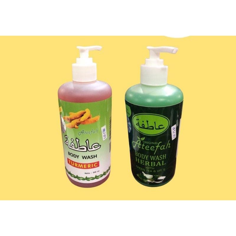 SABUN ARAB Tumeric & Dhilisa Ateefah Cair Body Wash 500ml