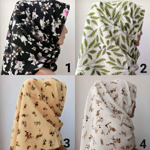 Hijab corak/motif