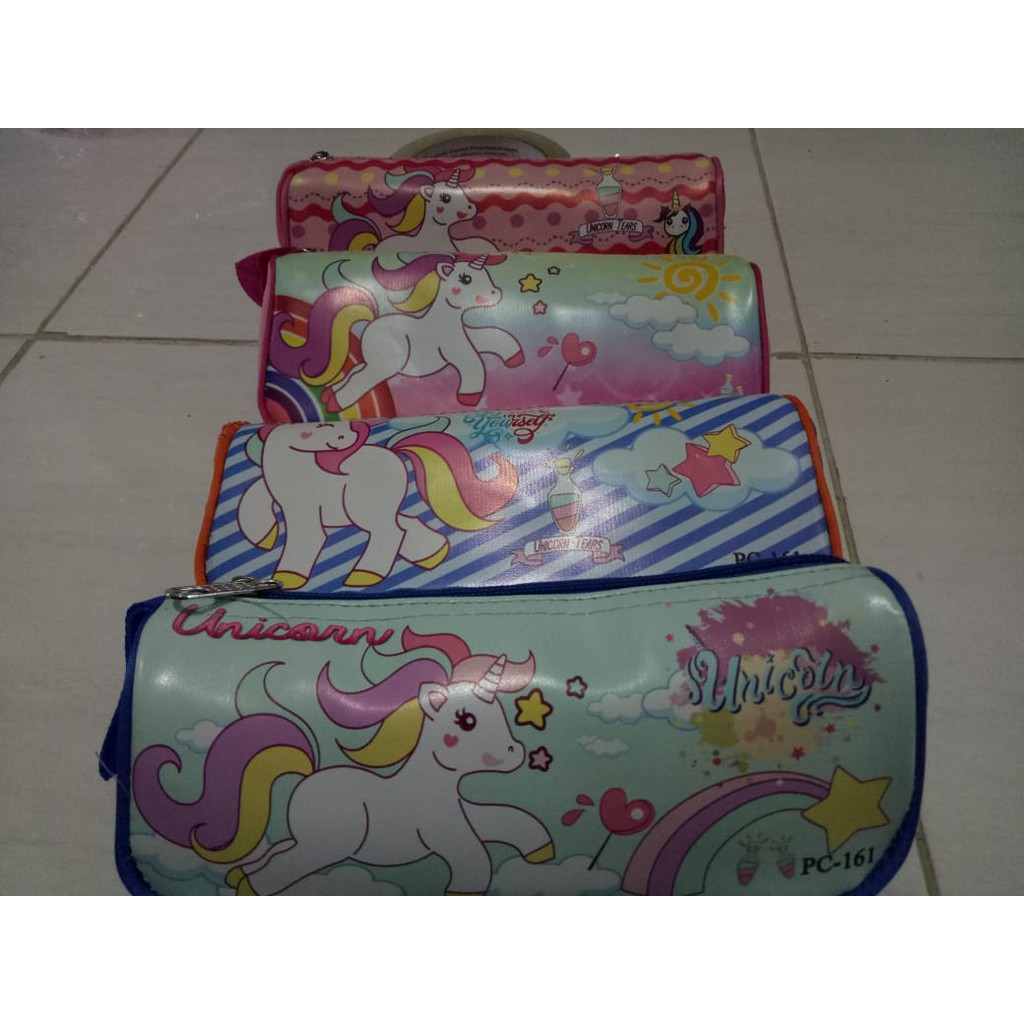 

Pencil case/tepak pencil/kotak pencil resleting Unicorn PC161